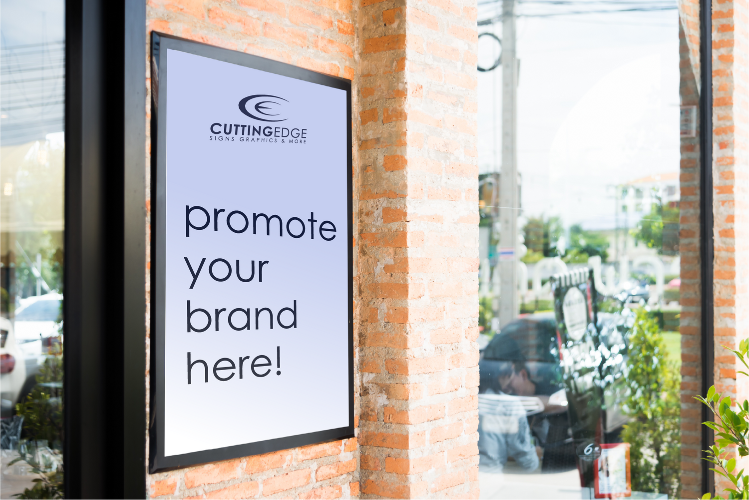 Outdoor custom printed signs