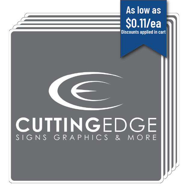 Custom square stickers with personalized designs, perfect for branding, packaging, or creative projects. Durable, high-quality material for vibrant, long-lasting results.