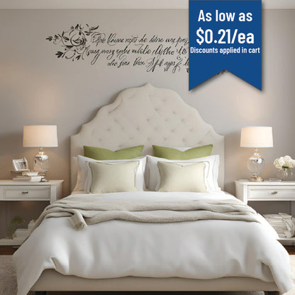 Custom wall decals with personalized designs, perfect for home or office decor. Easy to apply and remove, offering a stylish, removable solution for transforming any space with vibrant, long-lasting designs.
