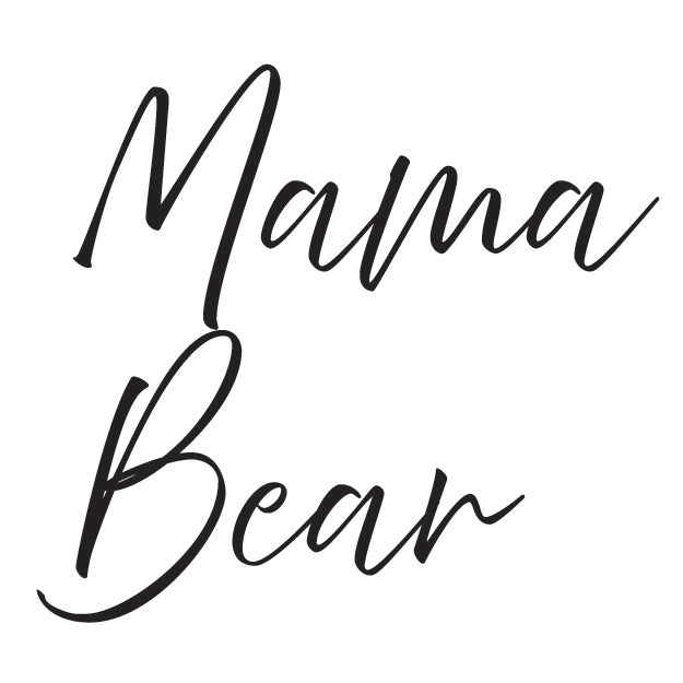 Black text 'Mama Bean' on a white background