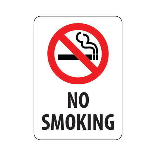No Smoking Stickers or Signs