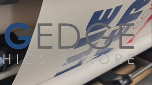 Video of vinyl banners being made